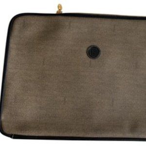 Authentic Fendi Zippered Portfolio Case